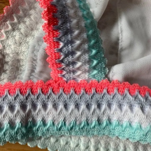 NWT Free People Colorblock Lace Bralette M - Picture 7 of 10